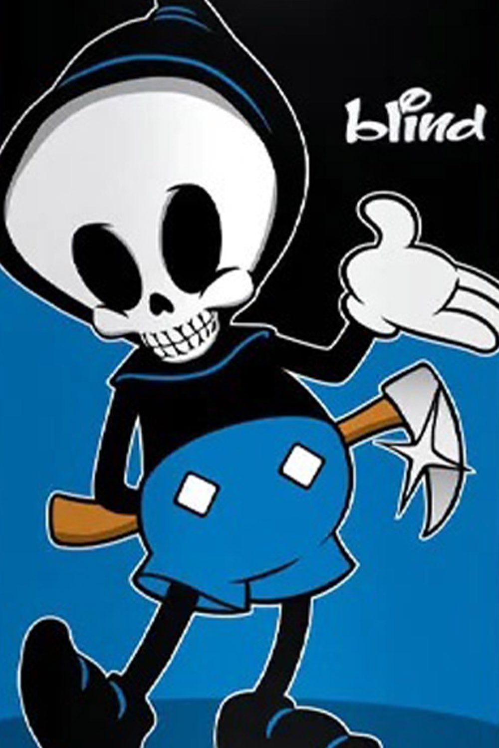 Blind - Reaper Character V2 Blue 8" HYB Deck - SkateNation