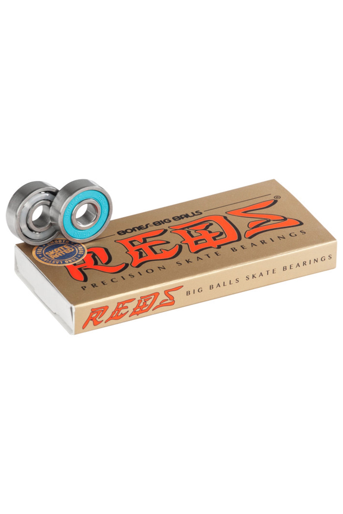 Bones® BIG BALLS® REDS® Skateboard Bearings 8 pack