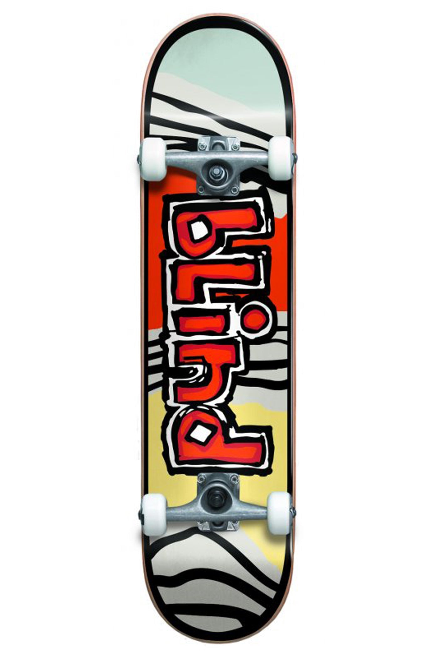 Blind - OG Tiger Stripe Fp Mini Red Orange 7.0" (Red/Orange) - SkateNation