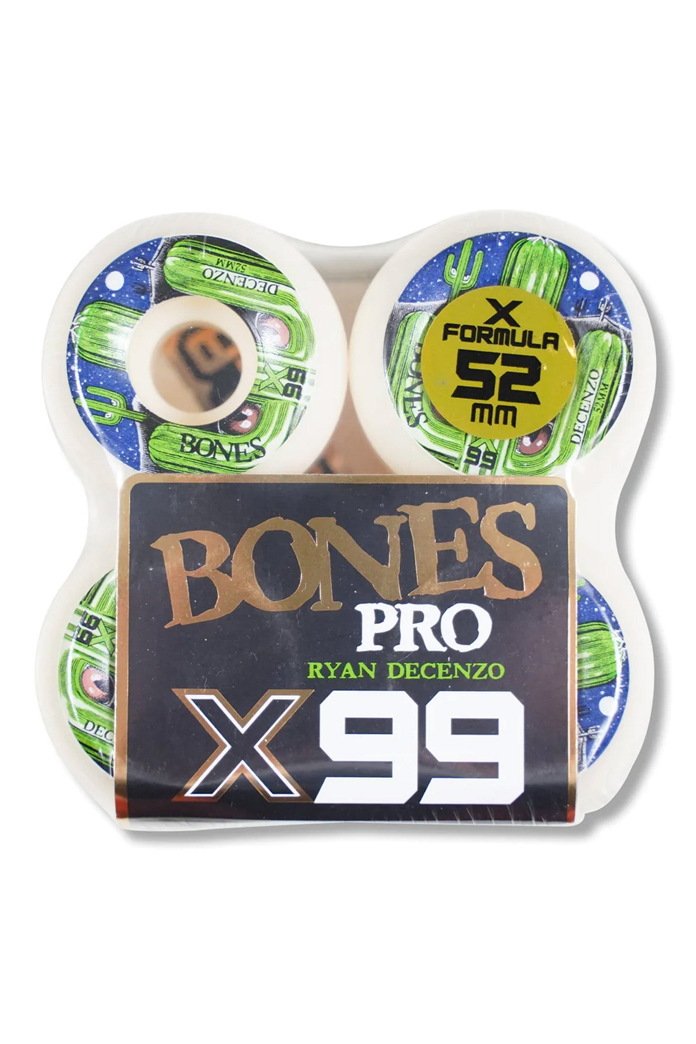 Bones Pro X99 Ryan Decenzo 99a 52mm wheels - SkateNation