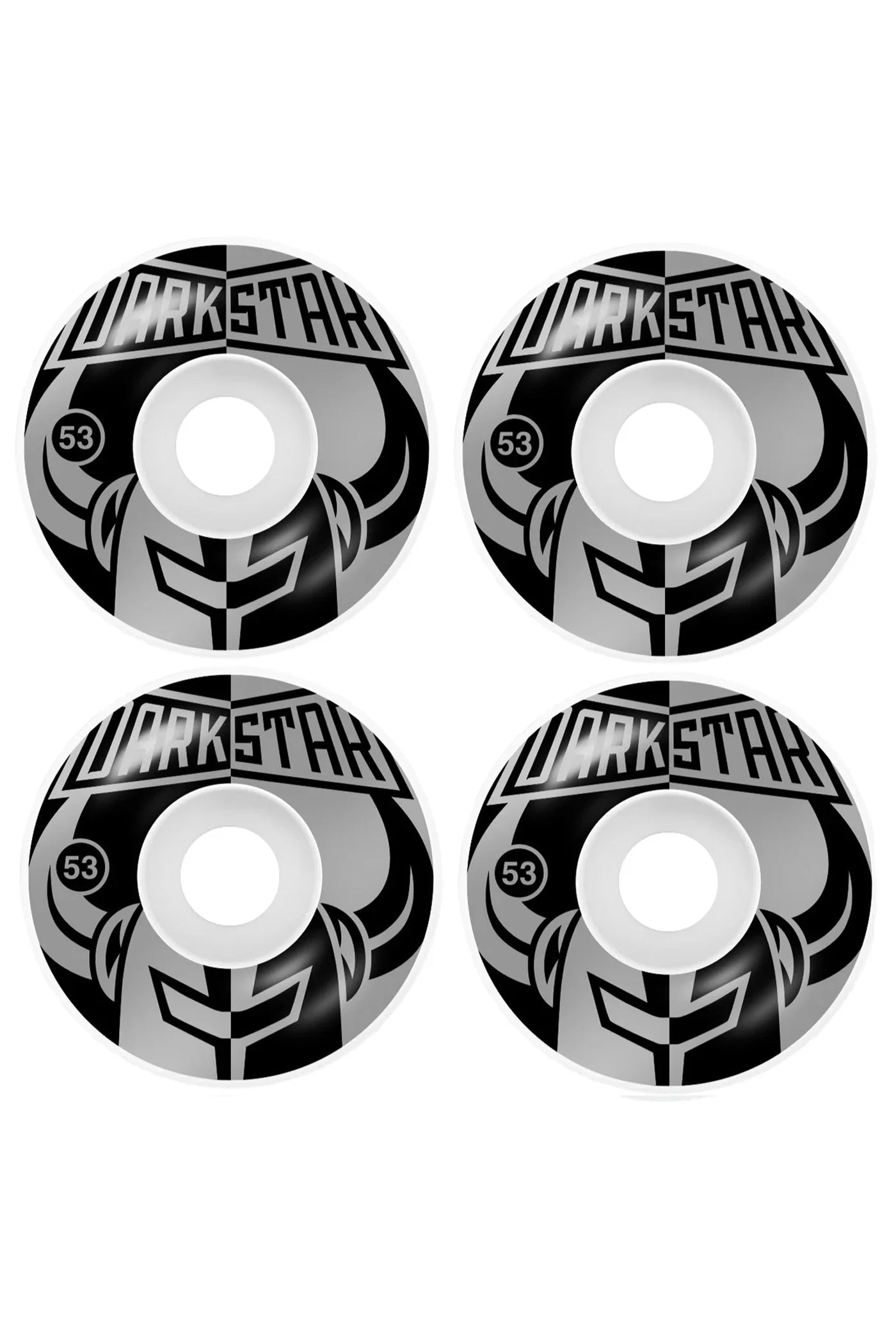 Darkstar - Divide Wheels 53mm (Black/Sliver) - SkateNation