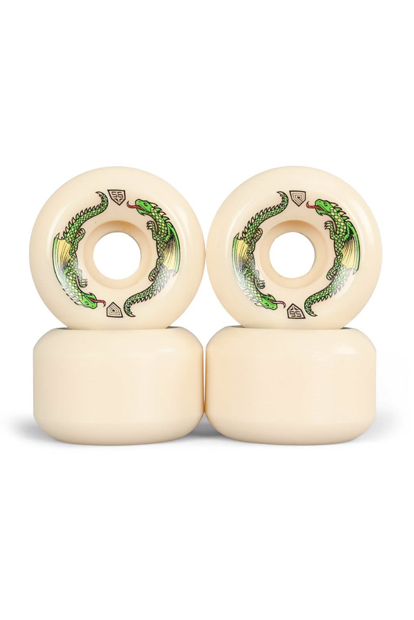 Powell Peralta Dragon Formula Wheels 56mm x 36mm 93A 4pk - SkateNation