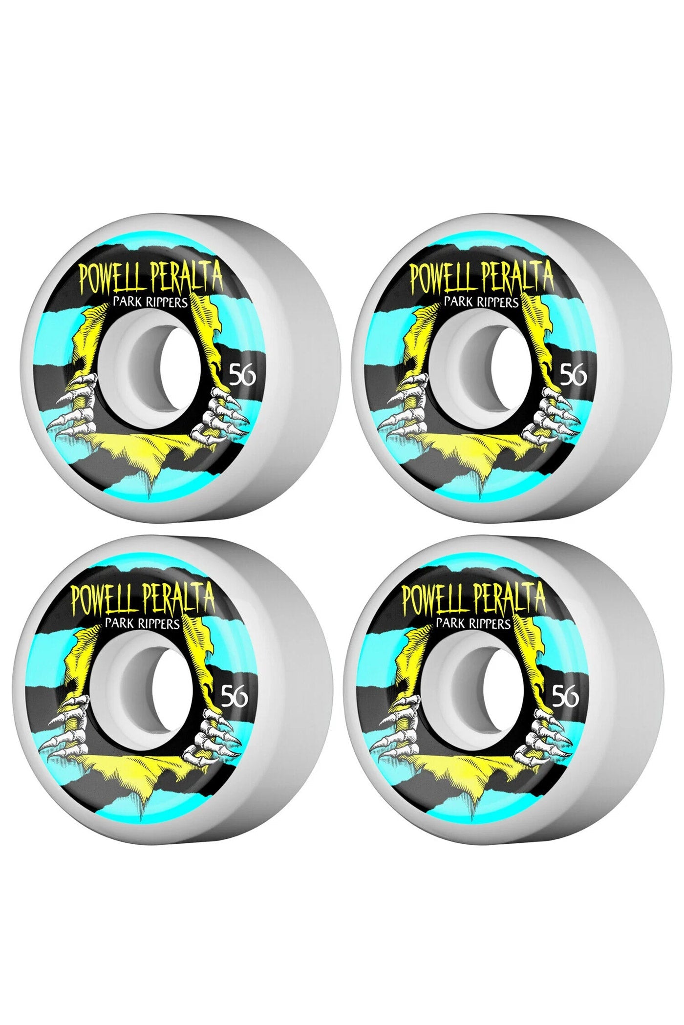 Powell Peralta Ripper Skateboard Wheels 56mm 104A - SkateNation