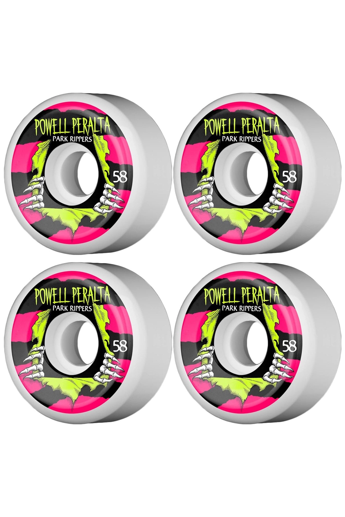 Powell Peralta Ripper Skateboard Wheels 58mm 104A - SkateNation