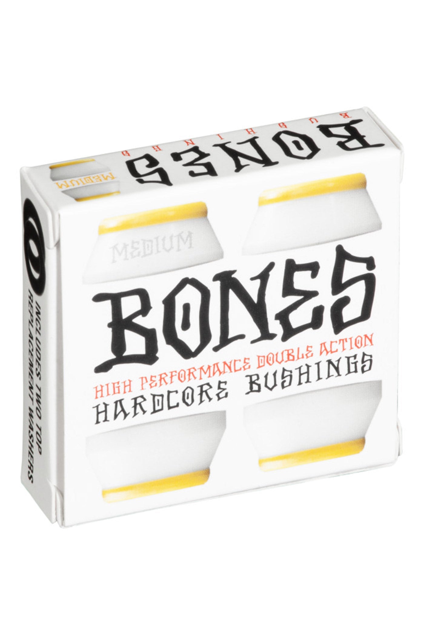 BONES Bushing - Medium (White/Yellow Pack) - SkateNation