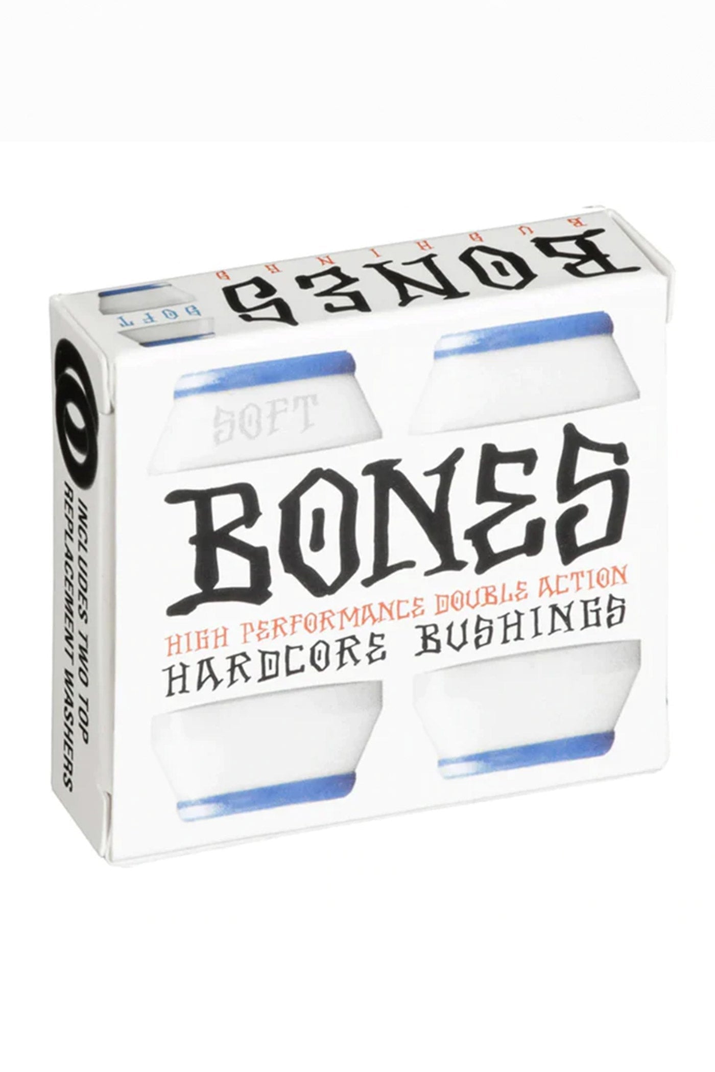 BONES Bushing - Soft (White/Blue Pack) - SkateNation