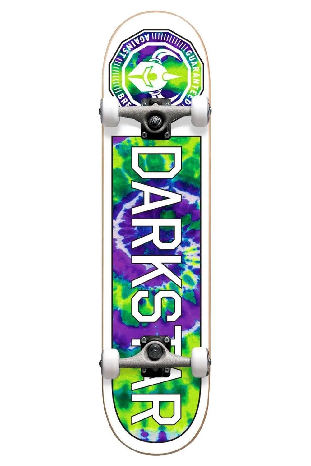 Darkstar Complete - Timeworks Green Tie Dye 8.25" - SkateNation