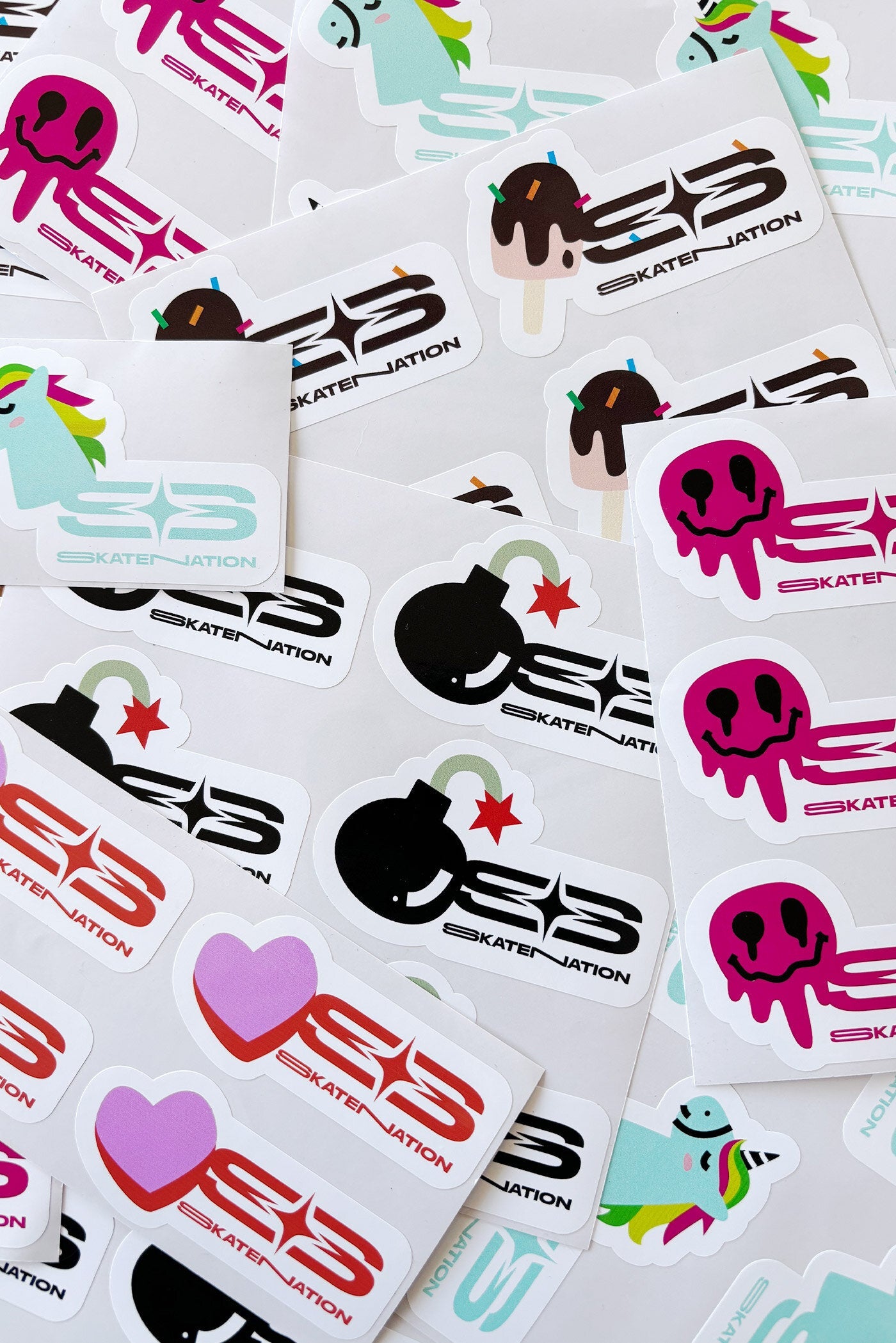 SkateNation Sticker Pack (36 Stickers) - SkateNation