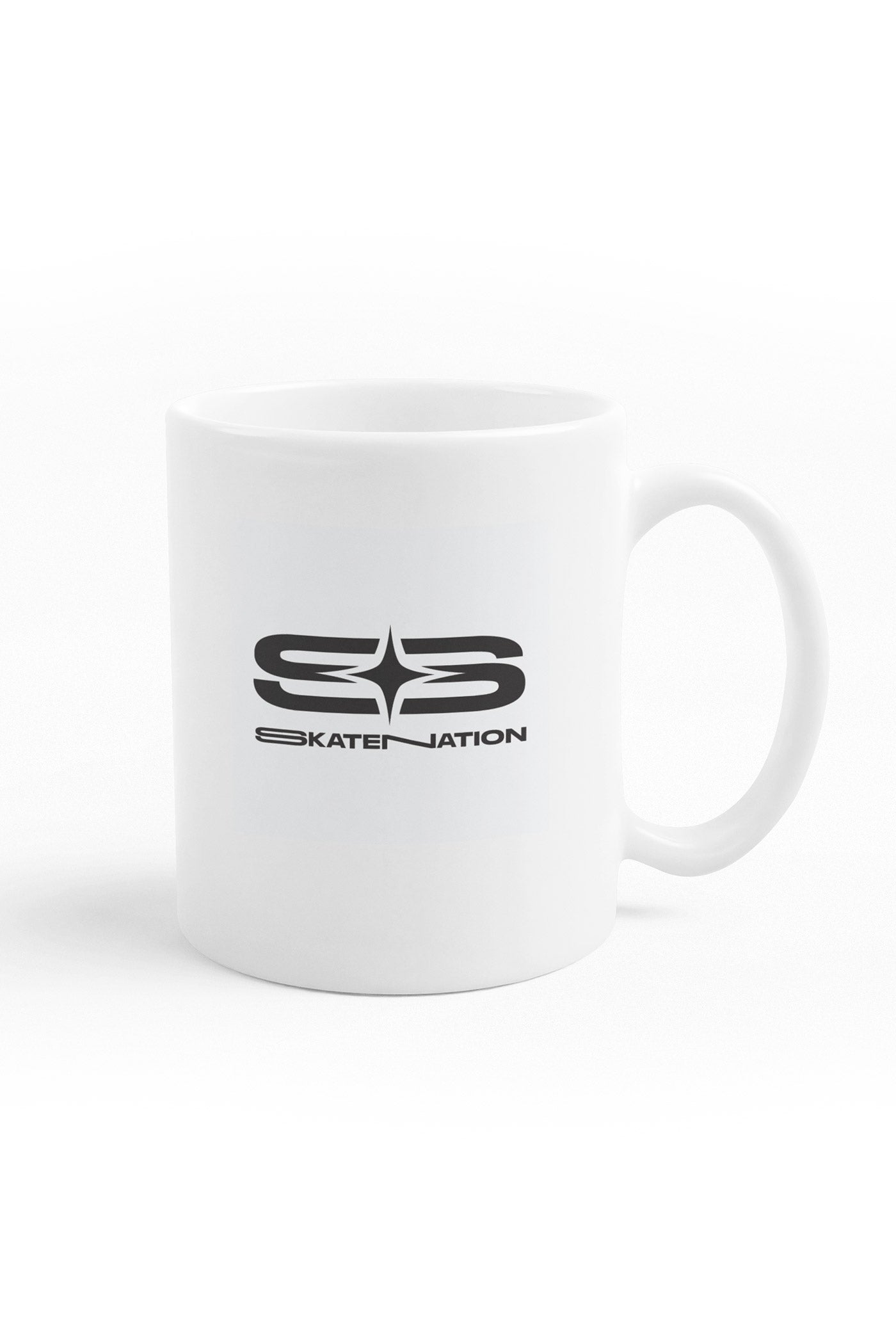 White SkateNation Branded Mug - SkateNation